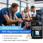 Magnesium Glycinate - Supports Nerve, Muscle, Bone and Heart Health, Helps with Stress - Image 6