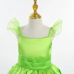 Girls Flower Fairy Dress Up Kids Princess Dress With Wings Halloween Princess Costume - Image 3