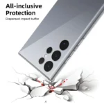 Soft Silicone Clear Phone Case For Samsung - Image 5