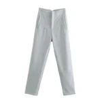 Koekop Office outfits Pencil Trousers Black Pink White Ladies Pants Fashion - Image 6