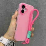 Soft Matte Candy Transparent Phone Case For iPhone 17 16 Pro Max