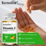 Vitamin C 1000 Mg - with Citrus, Rosehip, Immune Support, Collagen Production, Skin Health - Image 3
