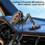 Magnetic Car Wireless Charger Stand Magnet Car Mount Fast Charging Station - Image 5