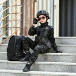 Tactical Military Uniform for Children's Day Camouflag Disguise Adult Boy Soldier Army Suit - Image 4