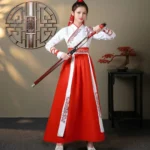 Cosplay Costumes Adult Suit Women Hanfu Modern Top Skirt 2 Piece Set Men - Image 5