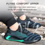 Men Work Safety Shoes Anti-puncture Working Sneakers Male Indestructible Work Shoes - Image 5