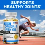 Fish Oil Omega 3 - Helps Improve Eyes, Joints, Antioxidants, Improves Skin Health - Image 5