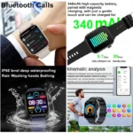 2025 New For XIAOM1 ECG+PPG Blood Fat Uric Acid Health Smartwatch Men - Image 5