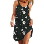 Ethnic Style Women's Slip Dress Bohemain Beach Skirt Summer Woman Casual Clothing Daily Wear - Image 5
