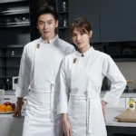 Professional Chef Work Clothes Catering Cooking Clothes Tops Restaurant Uniform Kitchen Shirt - Image 5