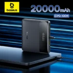 Baseus 100W Power Bank 20000mAh Capacity PD Fast Charging Battery Charger Powerbank