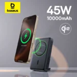 Baseus Qi2 45W Power Bank 10000mah With Kickstand For MagSafe 15W Magnetic Wireless