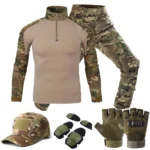 Tactical Uniform Suits Milit Outdoor Camouflage Suit Hunting Shirts Pants - Image 3