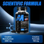 Creatine Monohydrate Capsules for Enhance Muscle Mass Strength & Performance Improvement - Image 5