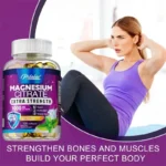 Magnesium Citrate 1000 Mg - Supplement for Stress, Relaxation, Bone, Sleep, Heart Health - Image 4