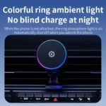 Ice Cooling Magnetic Wireless Car Charger Fast Charging Station for iPhone - Image 5