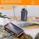 Solar Power Bank 80000mAh Portable Charging Poverbank External Battery Charger - Image 4