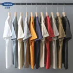 Dukeen 280gsm Oversized Heavy T-Shirt for Men Summer Short Sleeve - Image 5