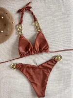 RUOTONGSEPT New Sexy Bikini 2023 Triangle Bathing Suit for Women Brazilian Bikini Set 2-piece - Image 6