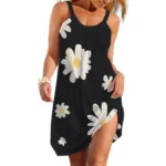 Ethnic Style Women's Slip Dress Bohemain Beach Skirt Summer Woman Casual Clothing Daily Wear - Image 6