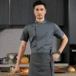 Food Service Kitchen Cooking Clothes Restaurant Cook Jacket Bakery - Image 4