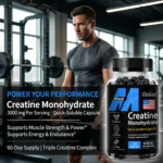 Creatine Monohydrate Capsules for Enhance Muscle Mass Strength & Performance Improvement - Image 3