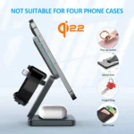 Qi1/Qi2.2 Foldable 3-in-1 Magnetic Wireless Charging Station for iPhone - Image 4