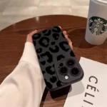 Leopard Design Camera Protective Phone Case for iPhone 16 Cases iPhone - Image 3
