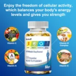 Men's Multivitamin Capsules - 12-in-1 Vitamin & Mineral Blend, Energy Immunity & Muscle Support - Image 2