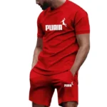Summer Men's Sets Fashion Tracksuit Men Short Sleeve T Shirts - Image 5