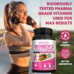 Women's Multivitamin Supplement Capsules - for Joints, Hair, Skin, Nails, Brain, Heart, Digestive and Immune Health - Image 6