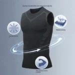 Mans Compression Tank Top Men Gym Shirt Sleeveless Quick Dry Sportswear Male - Image 3