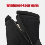 Men's Winter Waterproof Insulated Shell Warm Inner Comfortable Outdoor Snow Boots - Image 4