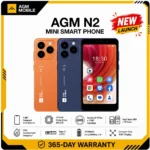 AGM N2 Mini Rugged Smartphone Compact size 4.96" display 3GB 32GB 3000mAh removable Battery