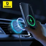 Baseus Magnetic Wireless Charger Car Phone Holder 15W Fast Charging Wireless Car Charger