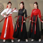 Cosplay Costumes Adult Suit Women Hanfu Modern Top Skirt 2 Piece Set Men - Image 2