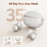 QCY Crossky C50 Open Ear Wireless Earbuds Bluetooth 6.0 Comfort Clip On Sports Earphone - Image 5