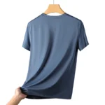 CHRLCK Men's Running Quick Drying T-shirts Breathable Hiking Fishing Tees Soft - Image 3