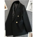Women Suit Blazer Elegant Coat 2025 Spring Autumn Fashion Korean Blazer Luxury - Image 3