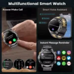 T-Rex 3 Military Grade 1000mAh Battery Smart Watch - Image 2
