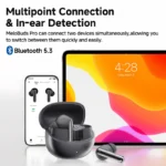 QCY MeloBuds Pro ANC Bluetooth 5.3 Earphones Wireless 46dB Hybrid ANC Hi-Res LDAC Earbuds - Image 5