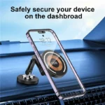 Magnetic Car Wireless Charger Stand Magnet Car Mount Fast Charging Station - Image 2