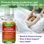 Alxfresh Multivitamin B Capsule Anti-oxidation Skin Repair liver Health&Energy Care - Image 4