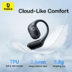 Baseus Eli 2i Fit Open-Ear Earphones True Wireless Bluetooth 6.0 Ear Hooks Earbuds - Image 2