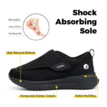 FitVille Extra Wide Men's Diabetic Shoes for Elder - Image 5