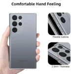 Soft Silicone Clear Phone Case For Samsung - Image 4
