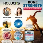 Bone Strength Supplement Capsules with Calcium Magnesium Vitamin D3 K2 Zinc & B12 - Image 3