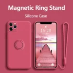 Liquid Silicone Case For iPhone 17 16 16e 15 13 Mini 14 12 11 Pro Max