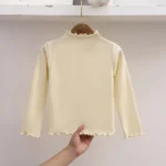 Children Clothing New Girls Base Shirt  Long Sleeved T-shirt - Image 2