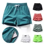 Summer Men's Sport Workout Shorts Quick Dry Athletic Shorts Lightweight Running Shorts - Image 2